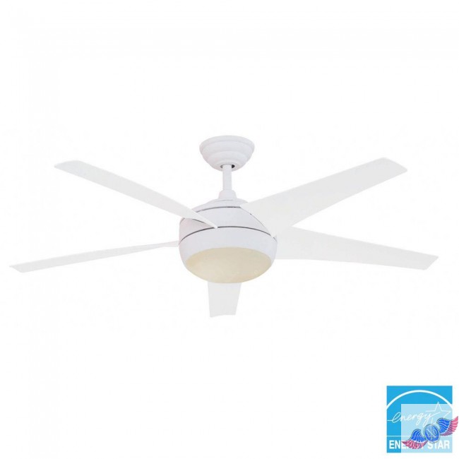 hampton bay white ceiling fan photo - 6