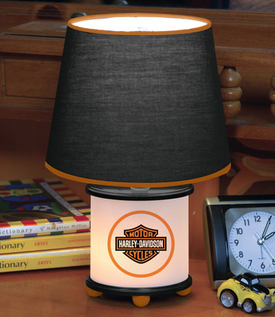 harley davidson desk lamp photo - 1