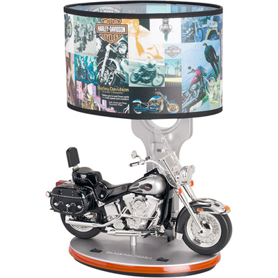 harley davidson motorcycle lamp photo - 1