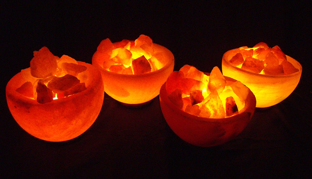 himalayan salt rock lamps photo - 5