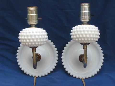 hobnail lamps photo - 2