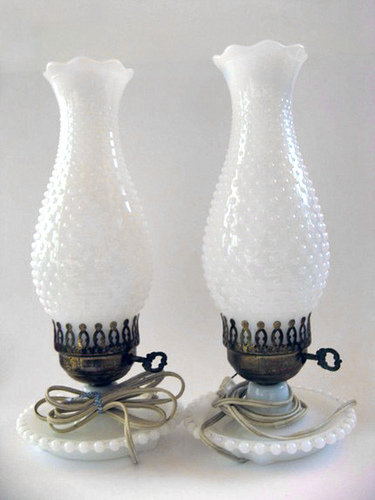 hobnail lamps photo - 8