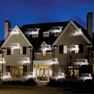 holiday outdoor projector lights photo - 6