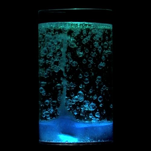 homemade lava lamp with salt photo - 8