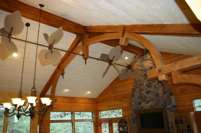 horizontal ceiling fans photo - 6