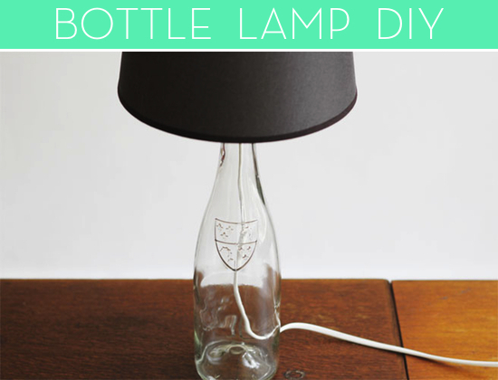 how to make a bottle lamp photo - 10