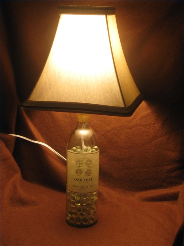 how to make a bottle lamp photo - 5