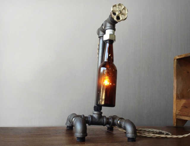 how to make a bottle lamp photo - 7