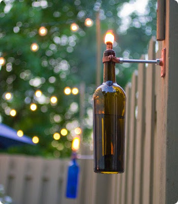 how to make a lamp out of a wine bottle photo - 10