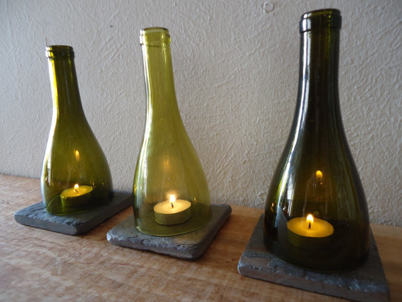 how to make a lamp out of a wine bottle photo - 2