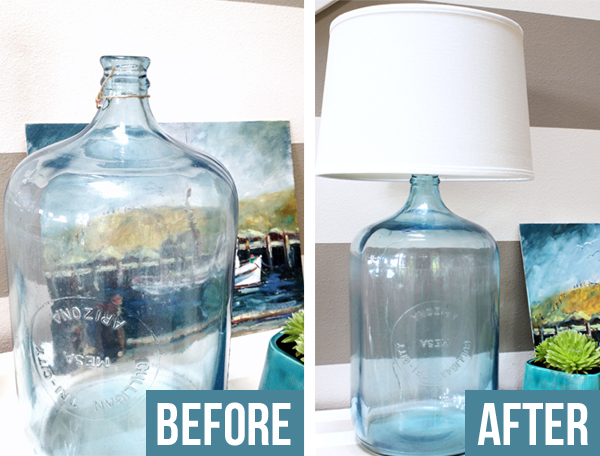 how to make a lamp out of a wine bottle photo - 5