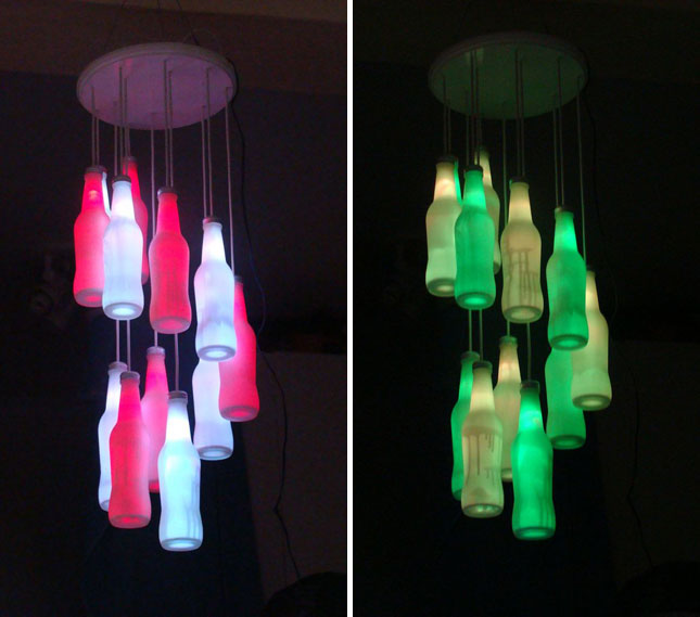 how to make a lamp out of a wine bottle photo - 6