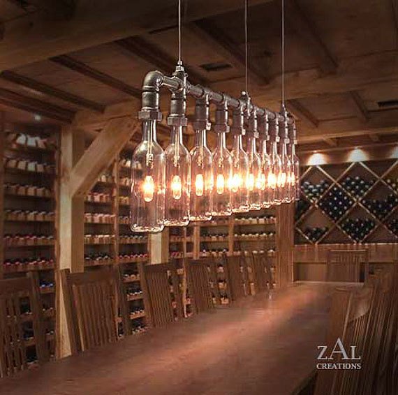 how to make a lamp out of a wine bottle photo - 9