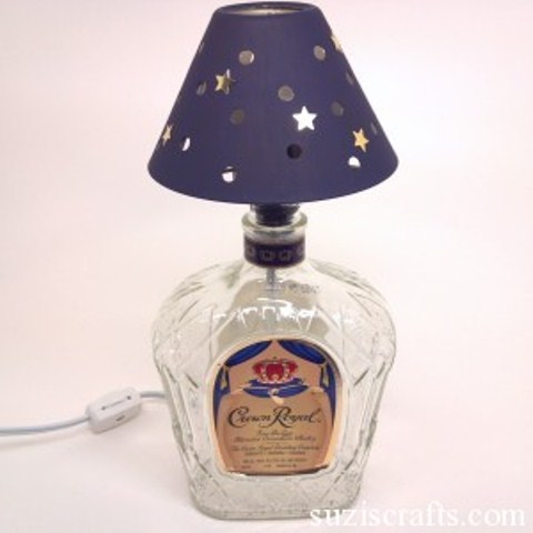 how to make liquor bottle lamps photo - 3