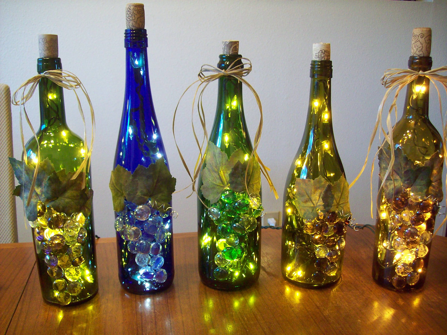 how to make wine bottle lamps photo - 3