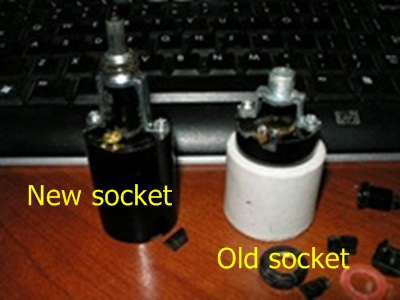 how to repair a lamp socket photo - 2