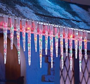 icicle christmas lights outdoor photo - 7