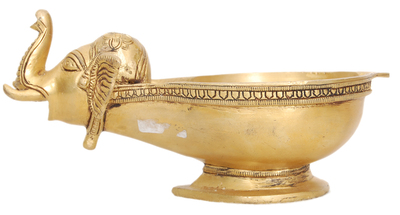 indian brass lamps photo - 5