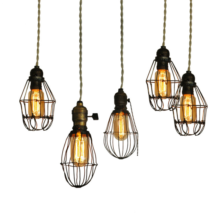 industrial pendant lamp photo - 2