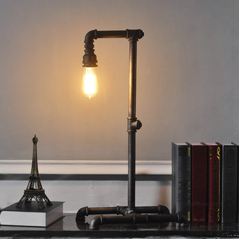 industrial style table lamps photo - 9