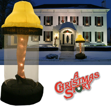 inflatable leg lamp photo - 4