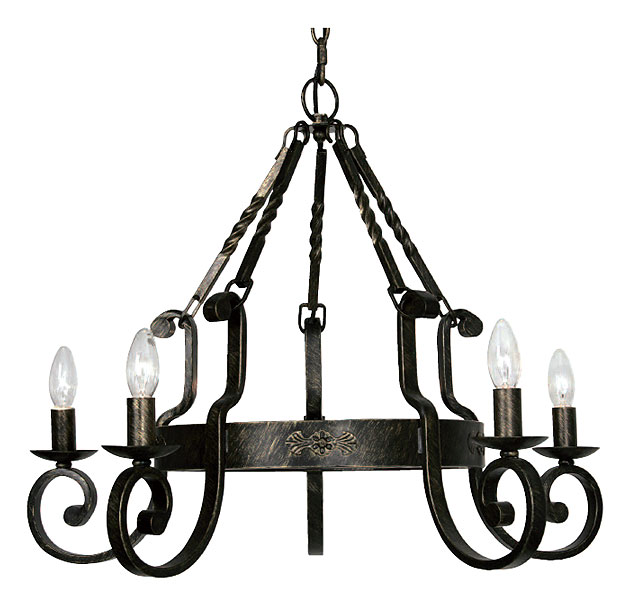 iron ceiling lights photo - 2