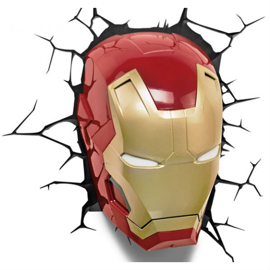 iron man wall light photo - 2