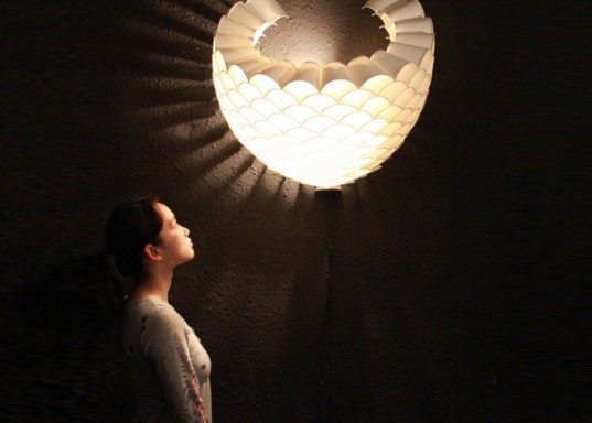 japanese paper lamps photo - 2