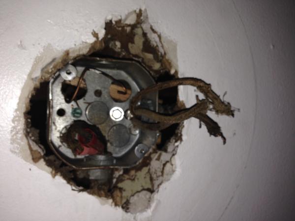 junction box for ceiling fan photo - 6