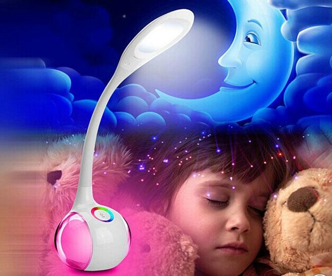 Childrens touch lamp