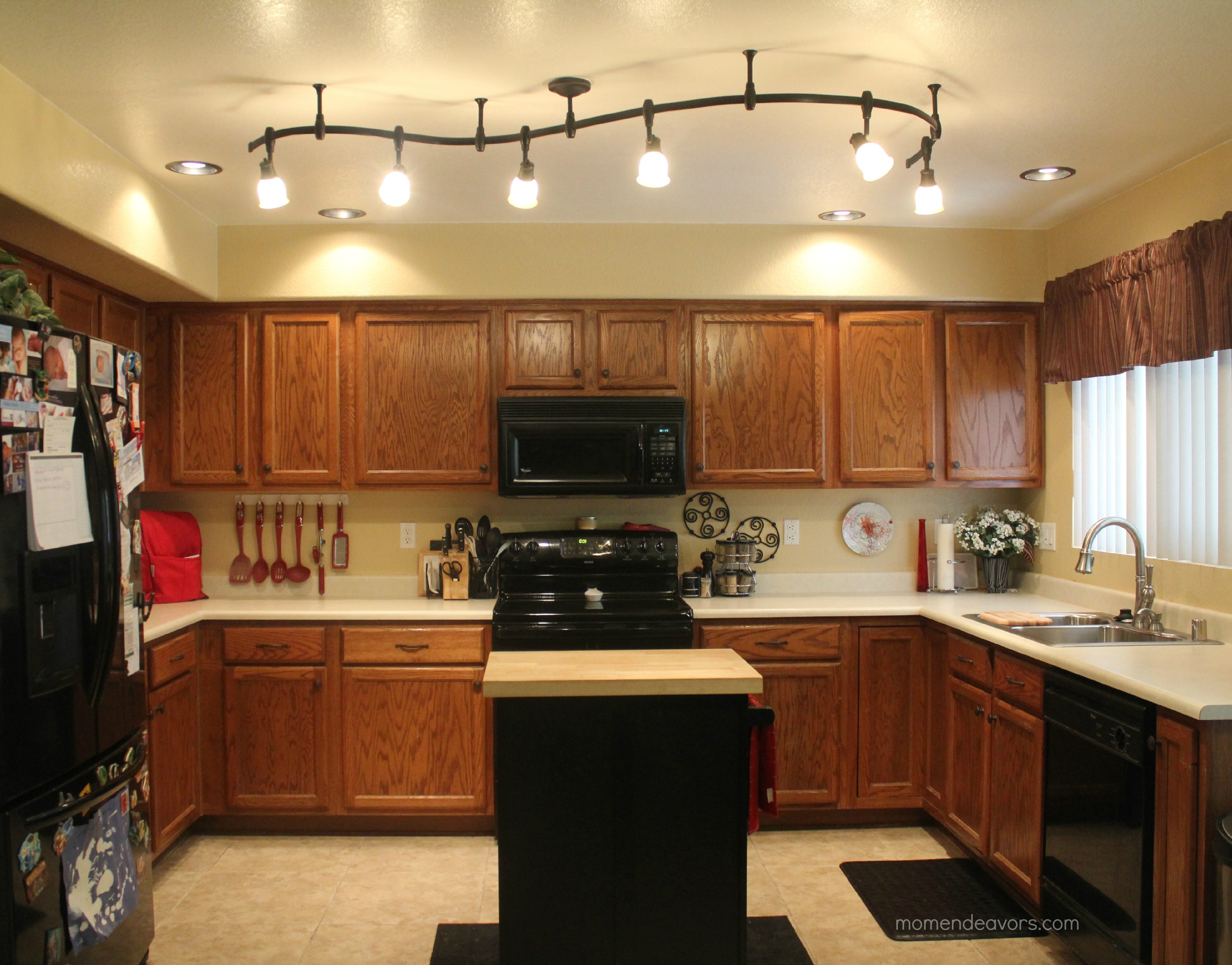 kitchen ceiling lights fluorescent photo - 5