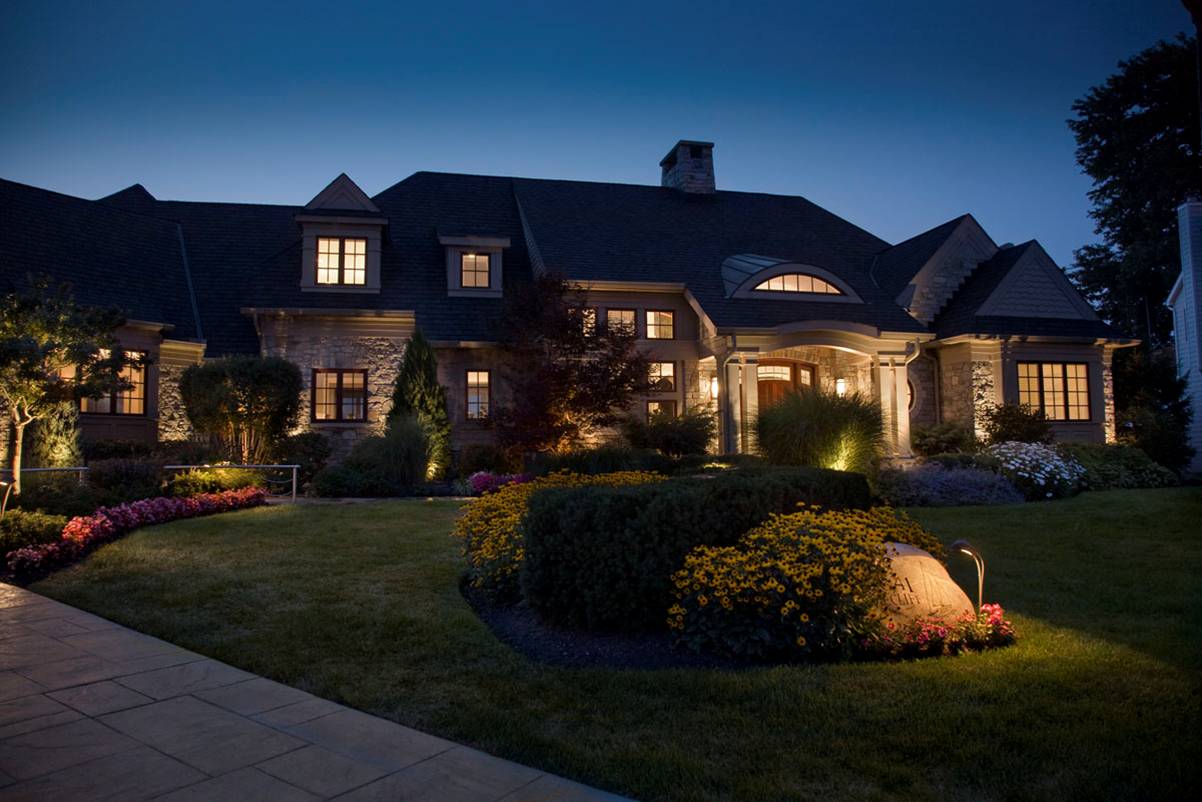 landscape outdoor lighting photo - 3