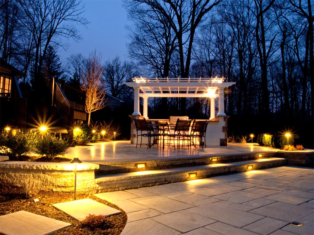 landscape outdoor lighting photo - 5