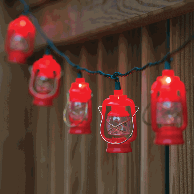 lantern outdoor string lights photo - 2
