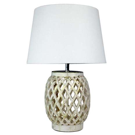 lattice lamp photo - 1