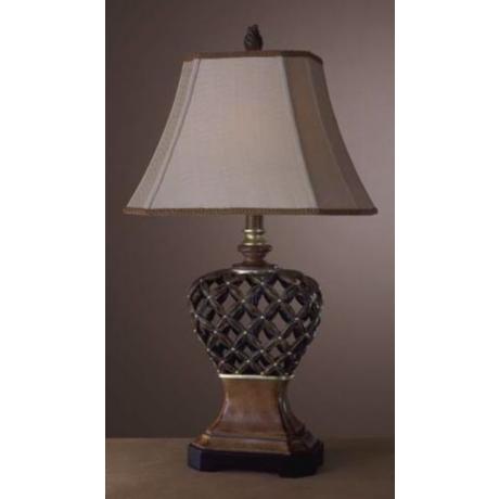 lattice lamp photo - 6