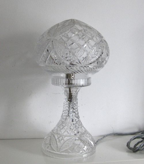 lead crystal lamps photo - 8