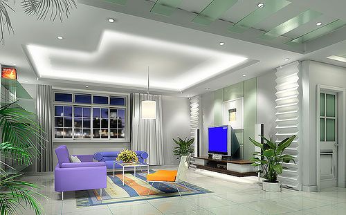 led ceiling lights photo - 1