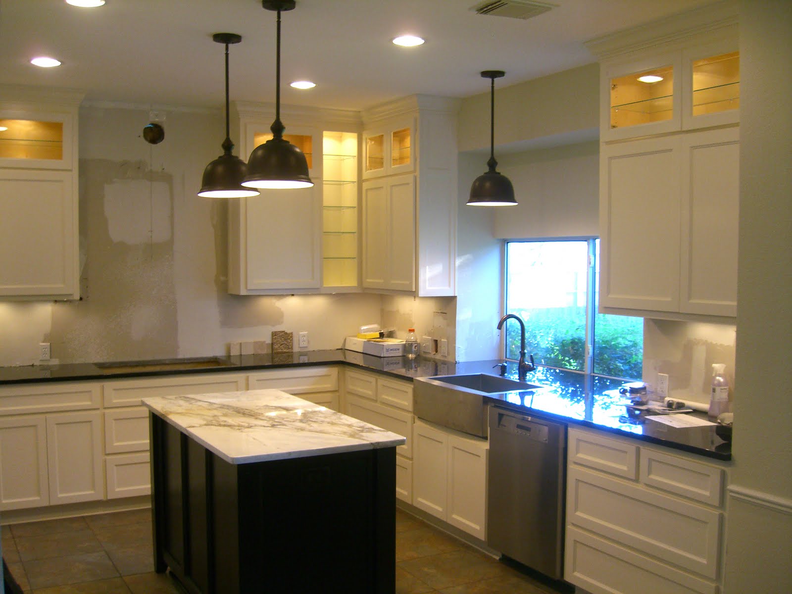 led kitchen ceiling lights photo - 1