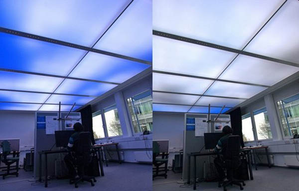 led light panel ceiling photo - 4