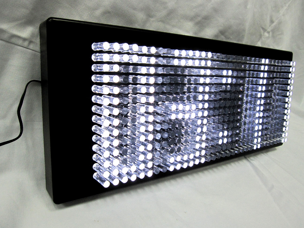 led light wall clock photo - 3