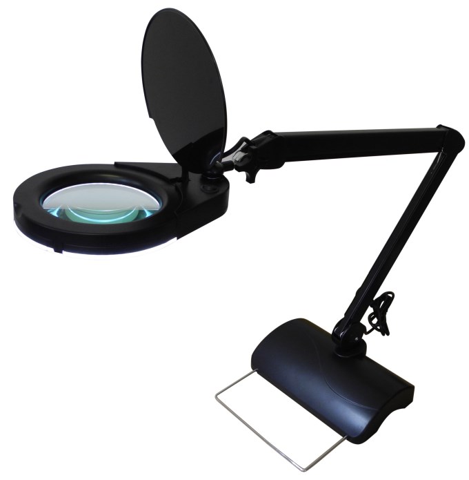 led magnifying lamp photo - 5