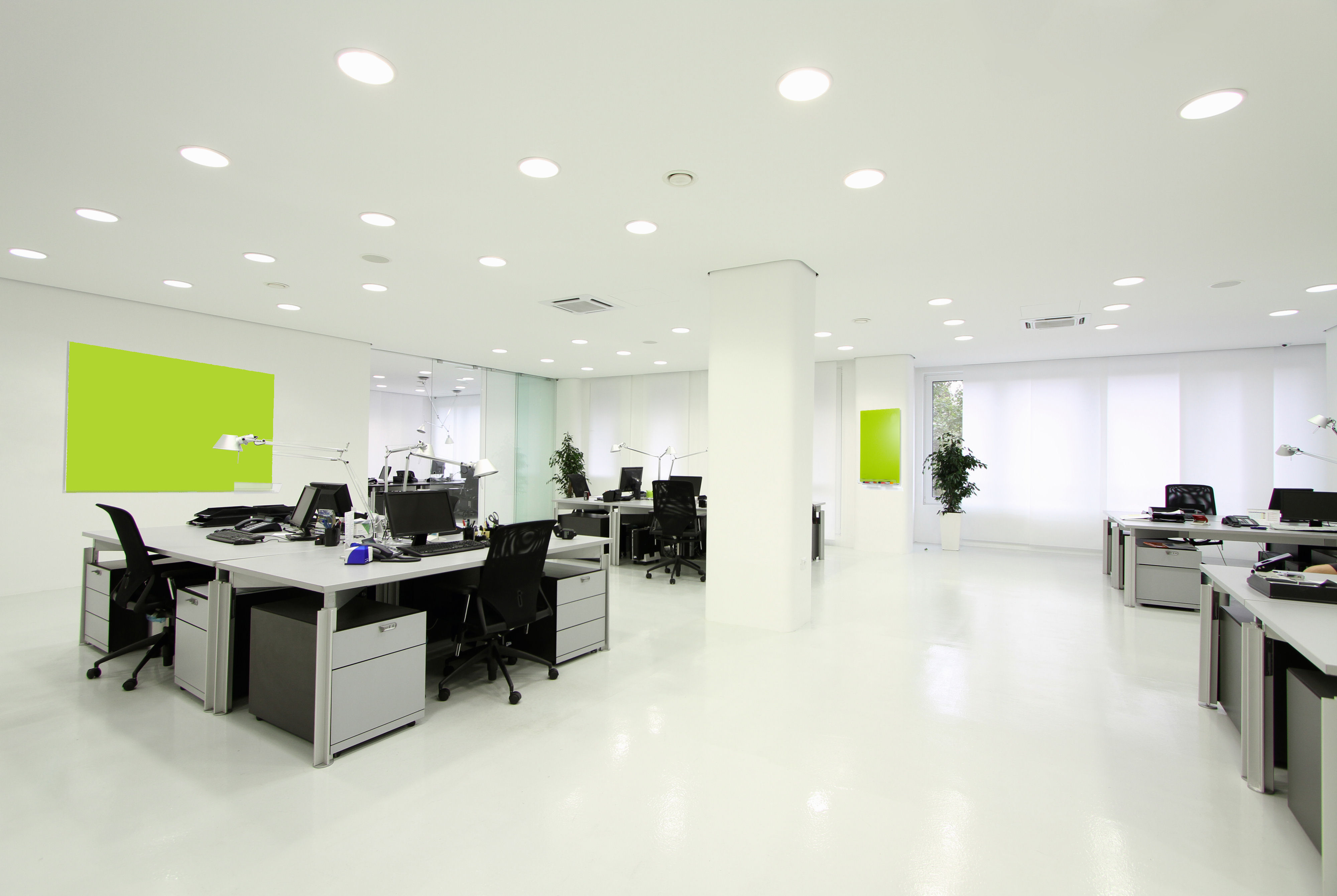 led office ceiling lights photo - 2