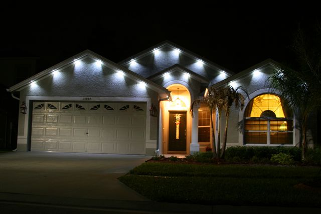 led outdoor soffit lighting photo - 4