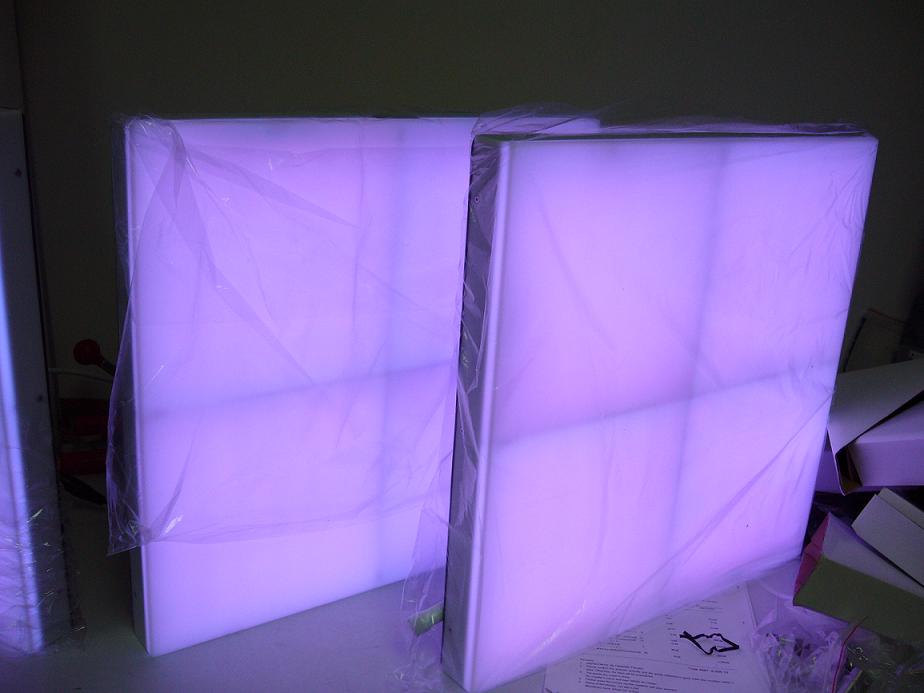 led wall panel light photo - 2