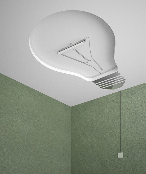 light bulb ceiling light photo - 7