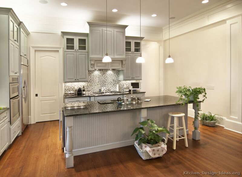 light gray kitchen walls photo - 4