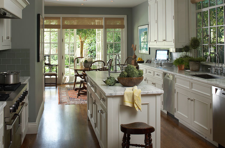 light gray kitchen walls photo - 5