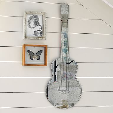 lighted guitar wall mount photo - 8