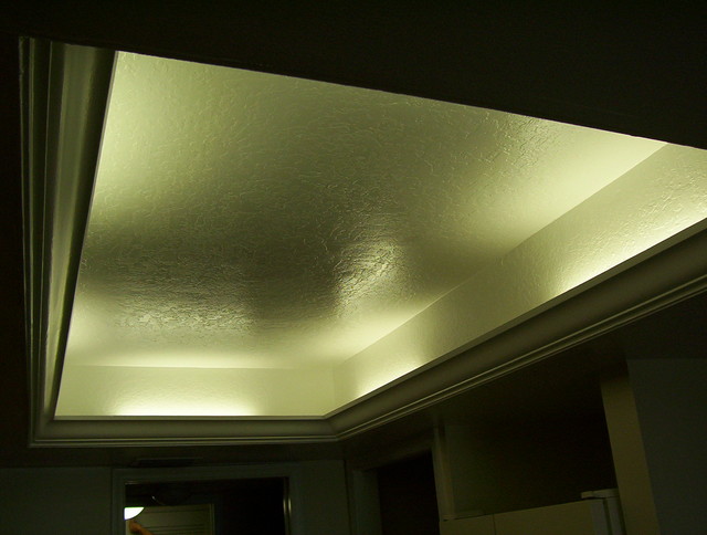 lighted tray ceiling photo - 3